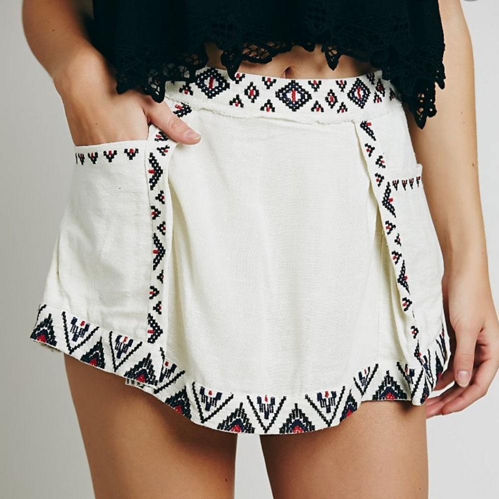 Free People Arrow Run Skort style Shorts - XSmall - Picture 5 of 7